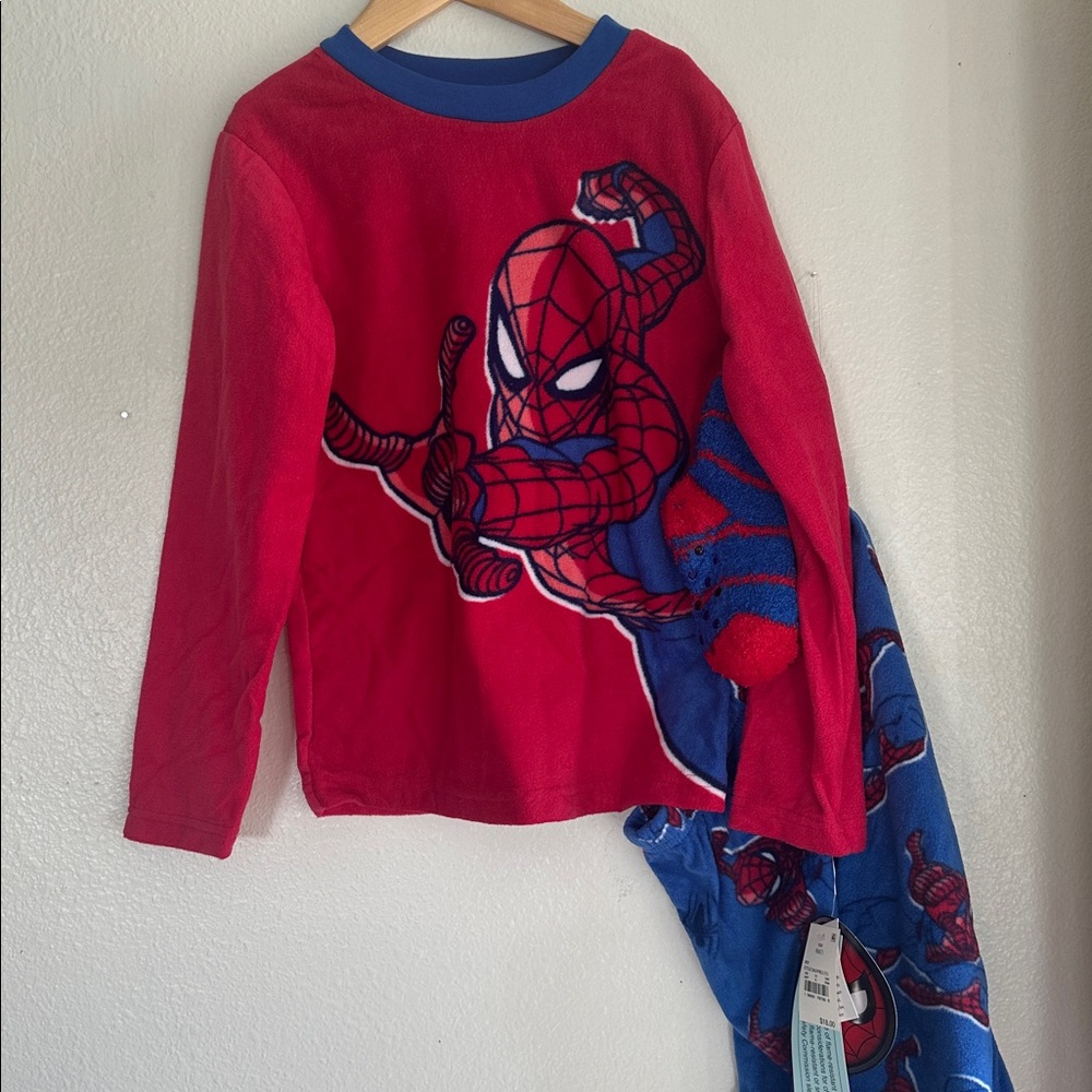 Spiderman Red and Blue Kids Pajama Set